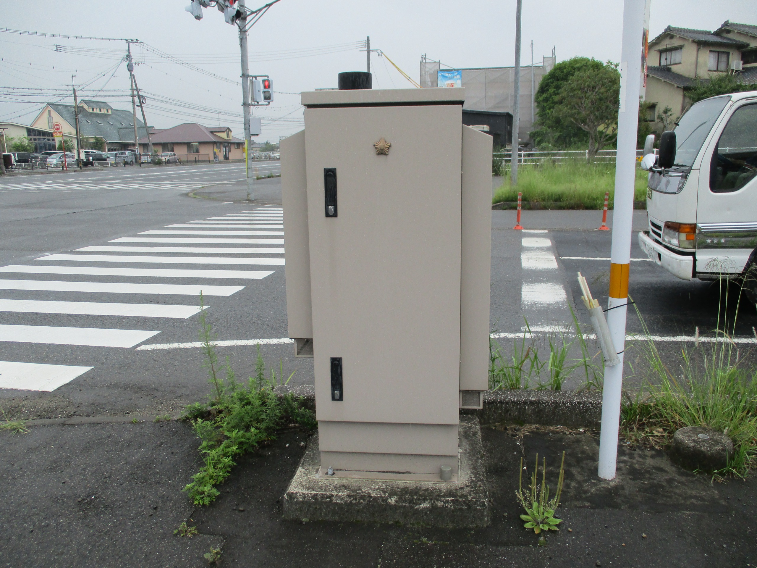 松岡地区交通信号機工事
